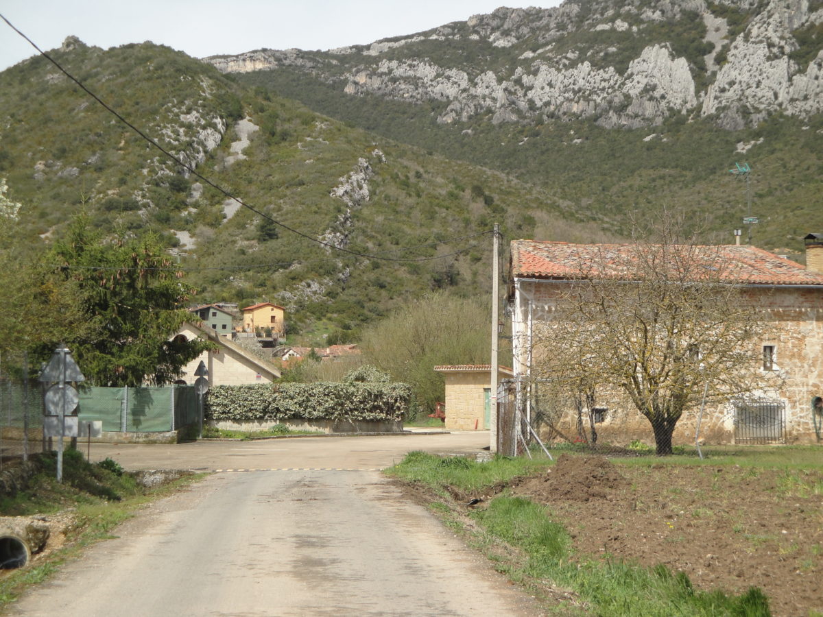 Camino hacia Salinillas de Buradón